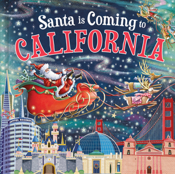 Hardcover Santa Is Coming to California Book