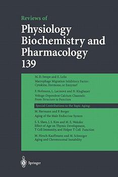 Paperback Reviews of Physiology, Biochemistry and Pharmacology 139 Book