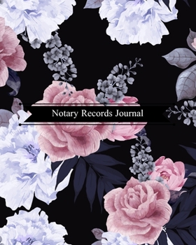 Paperback Notary Records Journal: Official Notary Journal- Public Notary Records Book-Notarial acts records events Log-Notary Template- Notary Receipt B Book