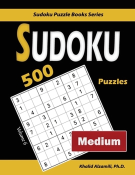 Paperback Sudoku: 500 Medium Puzzles Book
