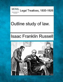 Paperback Outline Study of Law. Book