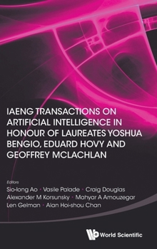 Hardcover Iaeng Transactions on Artificial Intelligence .. Book