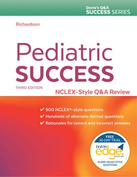 Paperback Pediatric Success: Nclex(r)-Style Q&A Review Book