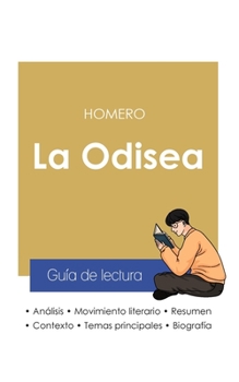 Paperback Guía de lectura La Odisea de Homero (análisis literario de referencia y resumen completo) [Spanish] Book