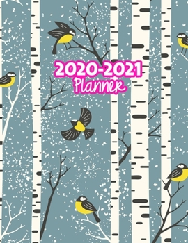 2020-2021 Planner: Two Year Calendar Organizer and Goal Journal | January 2020 - December 2021 Daily, Weekly and Monthly Planner Book with Back Sticker Expression Wall for 2 Years | Design Code 409946