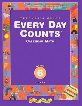 Paperback Great Source Every Day Counts: Teacher's Guide Grade 6 Book