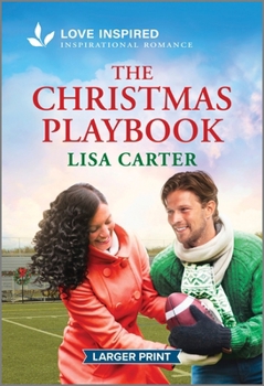 Mass Market Paperback The Christmas Playbook: An Uplifting Inspirational Romance [Large Print] Book