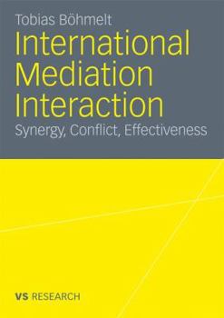 Paperback International Mediation Interaction: Synergy, Conflict, Effectiveness Book