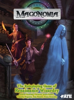 Hardcover Magonomia: the RPG of Renaissance Wizardry Book