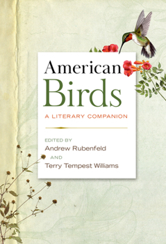 Hardcover American Birds: A Literary Companion Book