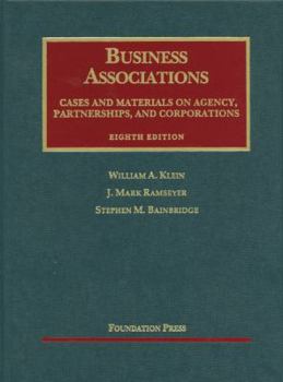 Hardcover Business Associations: Agency, Partnerships, and Corporations: Cases and Materials Book