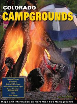 Paperback Colorado Campgrounds Book