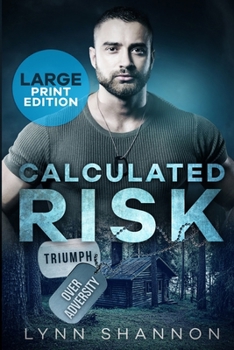 Paperback Calculated Risk: A Small-town Christian Romantic Suspense (Large Print) [Large Print] Book
