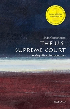 The U.S. Supreme Court: A Very Short Introduction - Book  of the Oxford's Very Short Introductions series