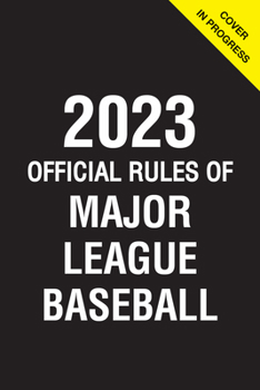 Paperback 2023 Official Rules of Major League Baseball Book