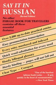 Paperback Say It in Russian (Revised) (Dover Language Guides Say It Series) Book