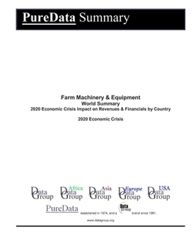 Farm Machinery & Equipment World Summary: 2020 Economic Crisis Impact on Revenues & Financials by Country (PureData World Summary)