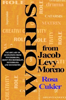 Paperback Words from Jacob Levi Moreno Book