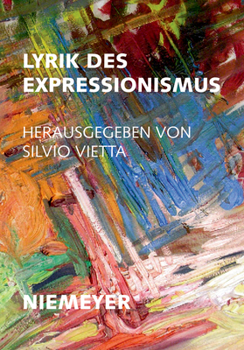 Hardcover Lyrik des Expressionismus [German] Book