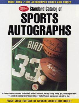 Paperback Standard Catalog of Sports Autographs Book