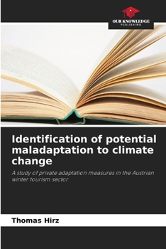 Paperback Identification of potential maladaptation to climate change Book