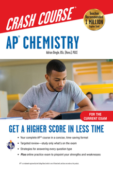Paperback Ap(r) Chemistry Crash Course, Book + Online: Get a Higher Score in Less Time Book