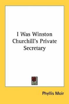 Paperback I Was Winston Churchill's Private Secretary Book