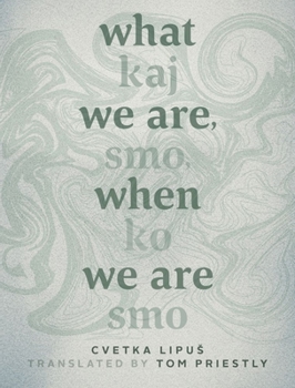 Paperback What We Are, When We Are: Kaj Smo, Ko Smo Book
