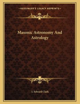 Paperback Masonic Astronomy And Astrology Book