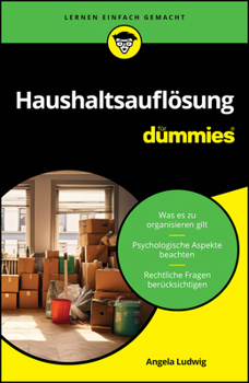 Paperback Haushaltsauflösung für Dummies [German] Book
