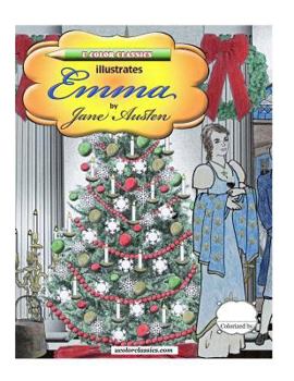 Paperback U Color Classics Illustrates Emma by Jane Austen Book