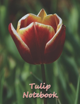 Tulip Notebook: Happy Valentines day Flower Notebooks and Journals 110 pages (8.5"x11")