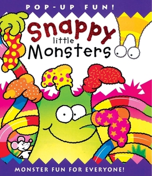Hardcover Snappy Little Monsters Book