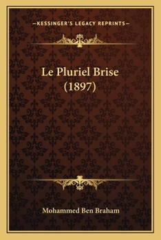 Paperback Le Pluriel Brise (1897) [French] Book