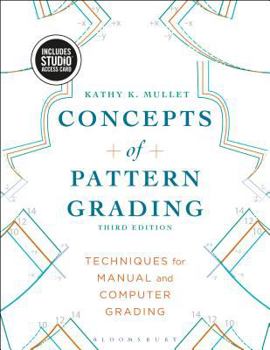 Paperback Concepts of Pattern Grading: Techniques for Manual and Computer Grading - Bundle Book + Studio Access Card [With Access Code] Book