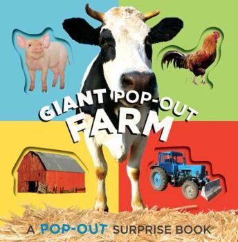 Hardcover Giant Pop-Out Farm Book