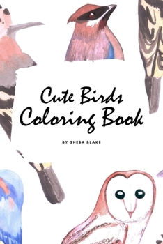 Paperback Cute Birds Coloring Book for Children (6x9 Coloring Book / Activity Book) Book