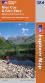 Paperback Glen Coe (Explorer Maps) 384 Book