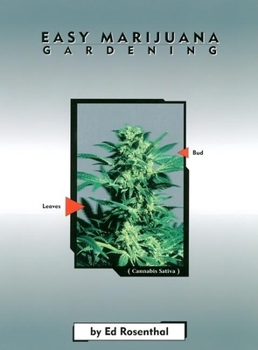 Paperback Easy Marijuana Gardening Book