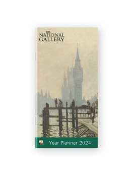 Paperback National Gallery: Monet, the Thames Below Westminster 2024 Year Planner - Month to View Book