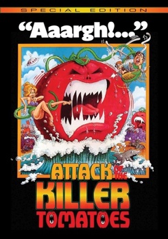 DVD Attack Of The Killer Tomatoes Book