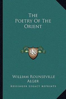 Paperback The Poetry Of The Orient Book