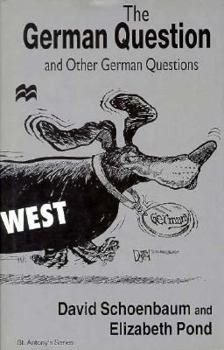Hardcover The "German Question" and Other German Questions Book