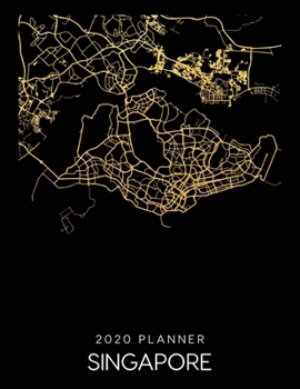 Paperback 2020 Planner Singapore: Weekly - Dated With To Do Notes And Inspirational Quotes - Singapore Book