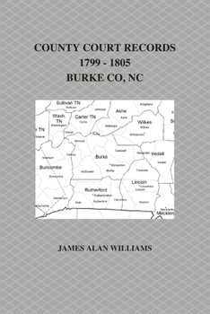 Paperback County Court Records, 1799 - 1805, Burke County, NC, Vol II Book