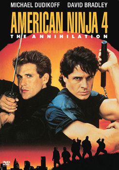 DVD American Ninja 4: The Annihilation Book