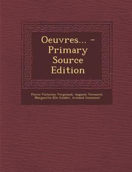 Paperback Oeuvres... - Primary Source Edition [French] Book