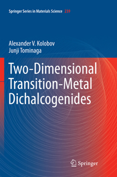 Paperback Two-Dimensional Transition-Metal Dichalcogenides Book