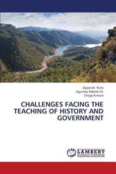 Paperback Challenges Facing the Teaching of History and Government Book