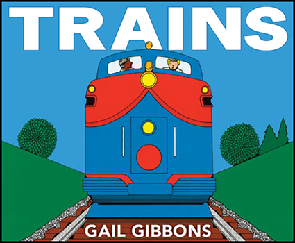 Paperback Trains Book